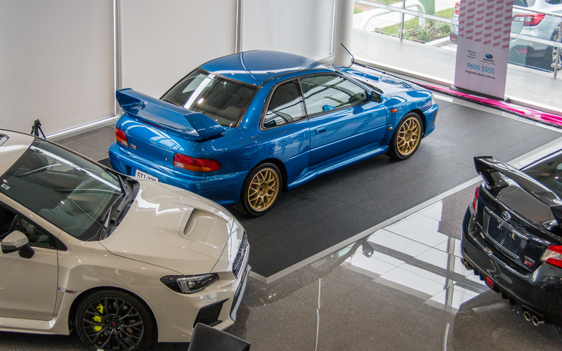 Illustration for article titled The Subaru Impreza 22B Was An Insane Monster That Could Never Happen Today